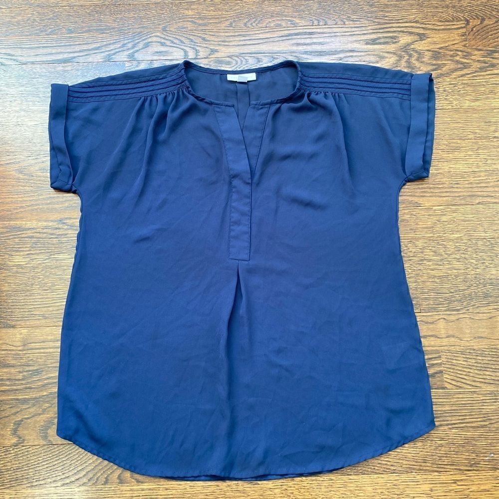 Charter Club Split Neck Blouse - Size Small